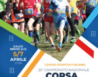Dal 5 al 7 aprile duemila atleti a Lecco per il 25° Campionato Nazionale CSI di Corsa Campestre
