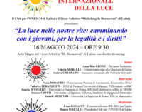 Il Club Unesco di Latina alla 7ᵃ Giornata Internazionale della Luce