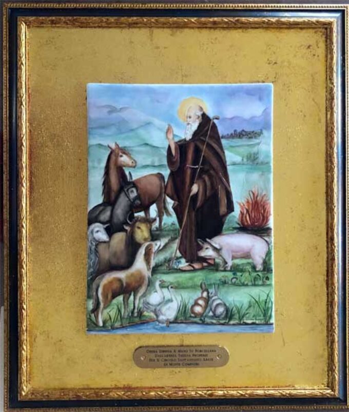 Opera dell’artista Tiziana Properzi per il Circolo Sant’Antonio di Monte Compatri