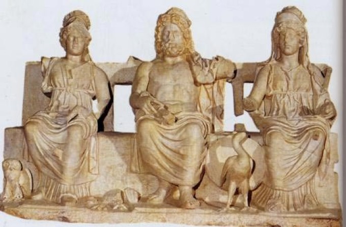 La Triade capitolina al Museo di Palestrina