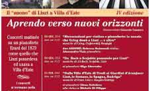 Il Suono di Liszt a Villa d’Este – IV edizione