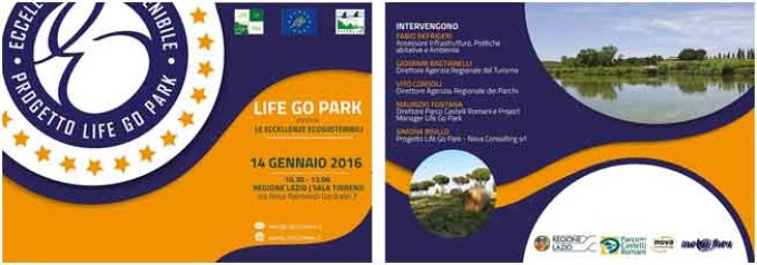 Parco regionale dei Castelli Romani – Seconda conferenza di progetto Life Go Park