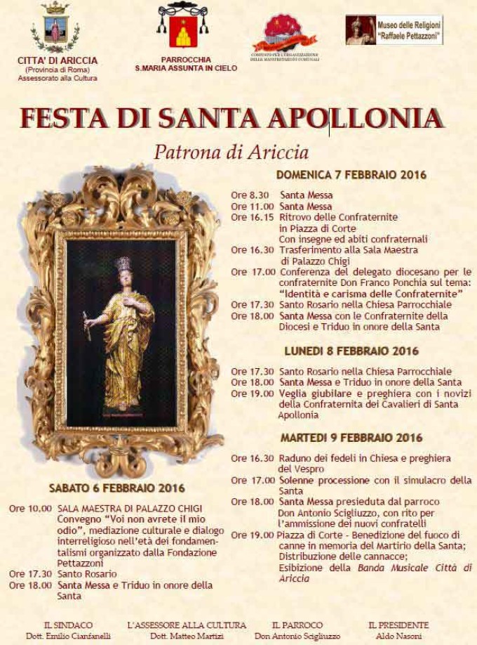 Festa patronale di S. Apollonia