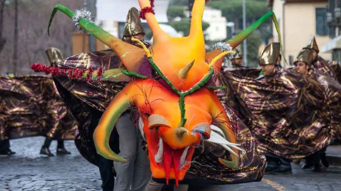 Chiusura del Carnevale Grottaferratese 2016