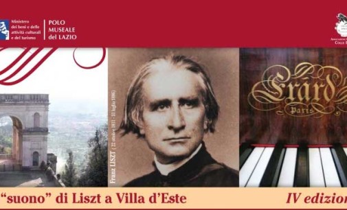 IV edizione della rassegna “Il suono di Liszt a Villa D’Este”