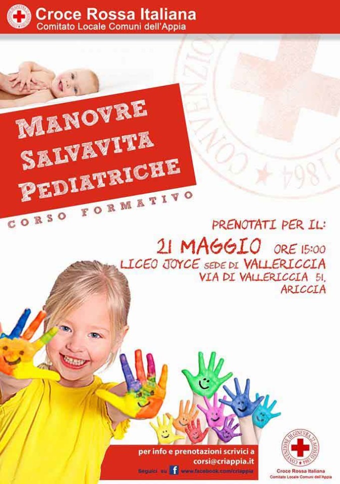 Corso di Manovre Salvavita Pediatriche