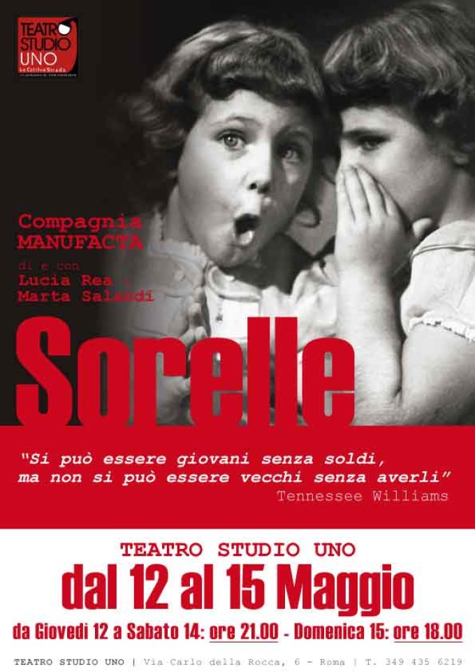 Teatro Studio Uno –  “Sorelle”