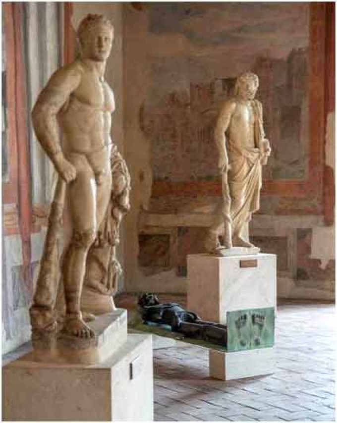 Museo Nazionale Romano – Palazzo Altemps.  Matthew Monahan. Una mostra a cura di Ludovico Pratesi