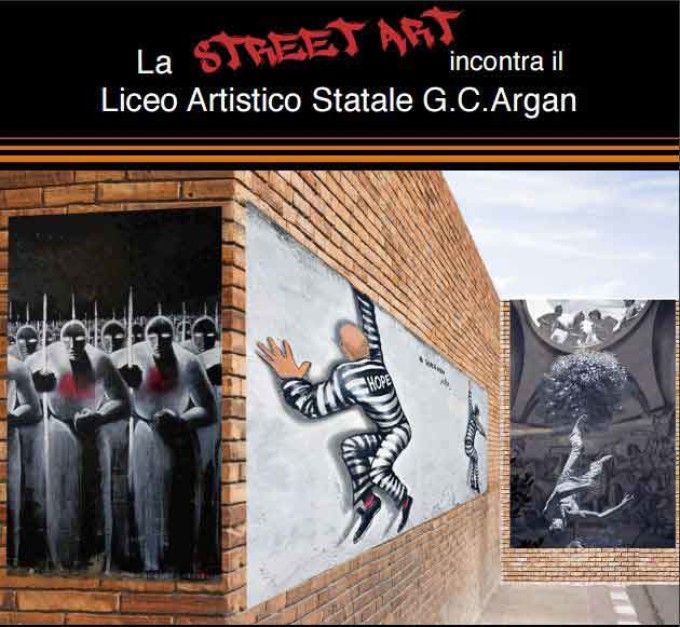 La Street Art incontra il Liceo Artistico Statale G. C. Argan