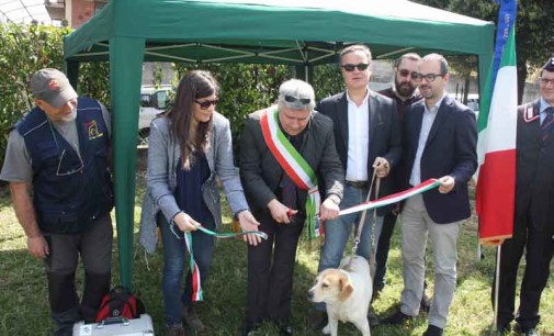 Inaugurata l’area sgambamento cani di Campoleone