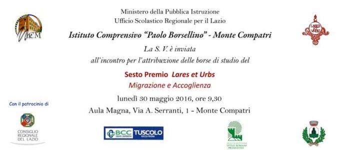 Monte Compatri – VI premio Lares et Urbs