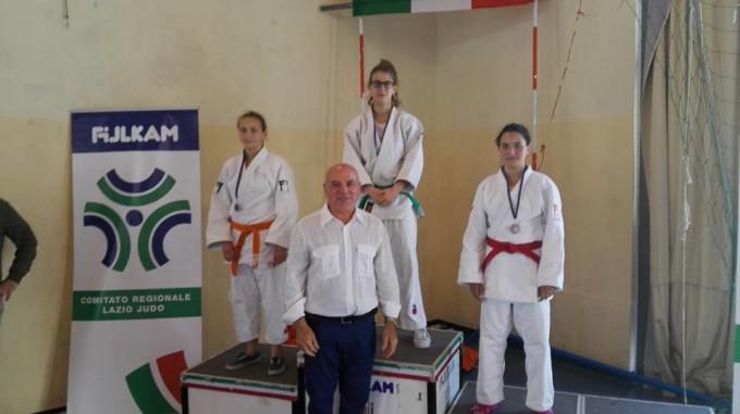 Asd Judo Energon Esco Frascati (judo), Van Bemmelen campionessa regionale negli Esordienti B