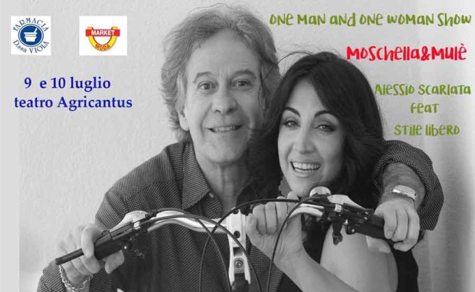 Palermo. Teatro Agricantus.  Moschella&Mule’  in  one man and one woman show