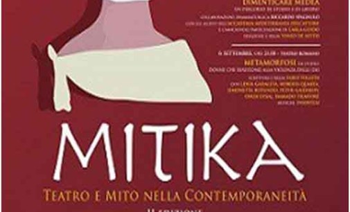 In scena a Lecce “Mitika”, la rassegna del teatro classico