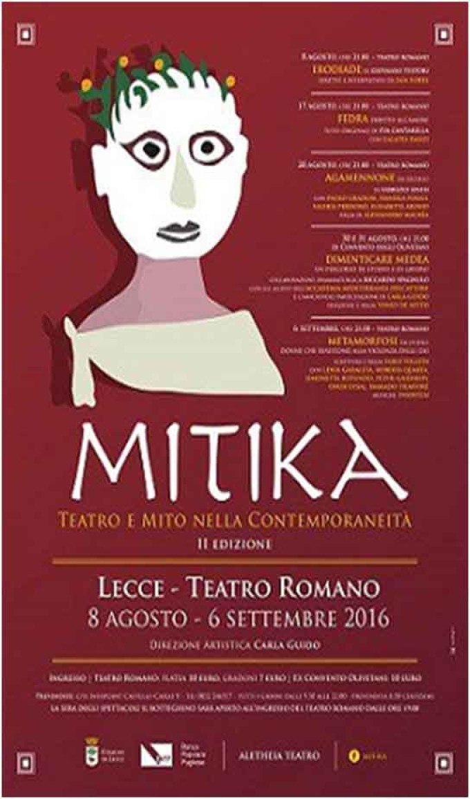 In scena a Lecce “Mitika”, la rassegna del teatro classico
