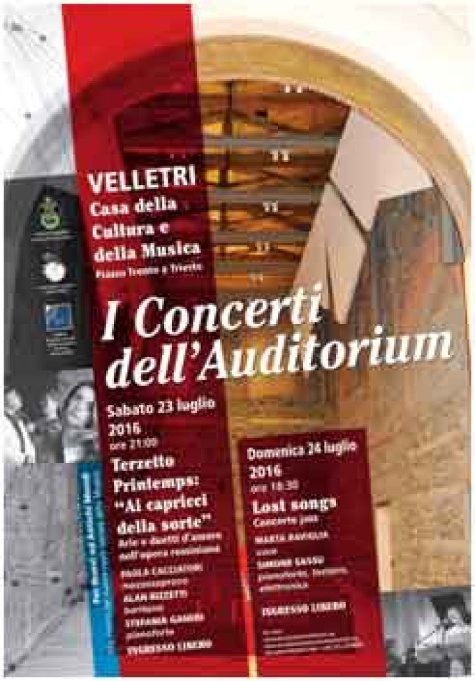 Velletri -I Concerti dell’Auditorium