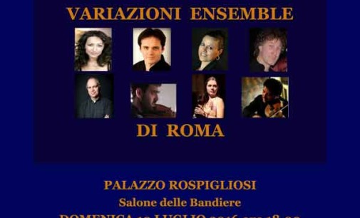 Zagarolo – Concerto del “Variazioni Ensemble di Roma”.