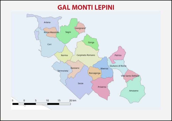 Finanziato il “Gal Monti Lepini”