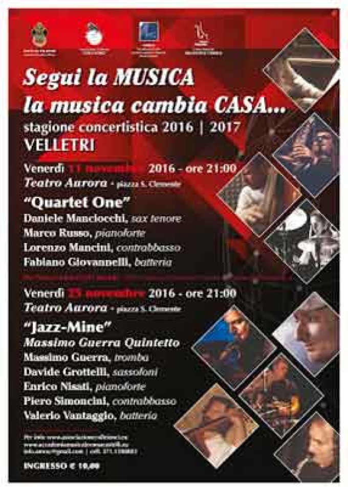 Velletri – Teatro Aurora “Quartet One”