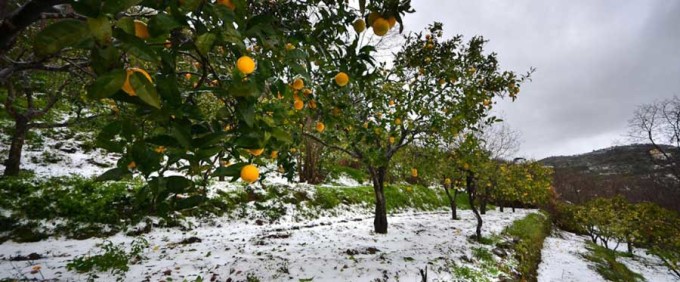 Neve e gelo, il Sud Italia comincia l’anno al freddo