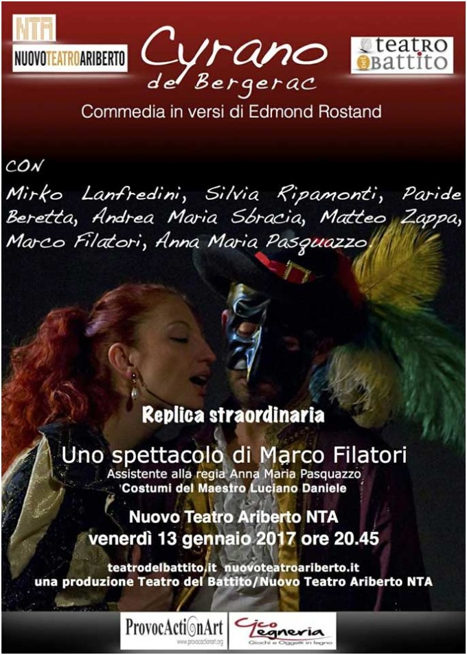 Nuovo Teatro Ariberto NTA – Cyrano de Bergerac di Edmond Rostand