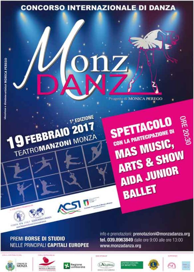 Monza Danza, 19 febbraio 2017 – Teatro Manzoni