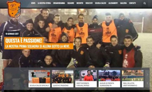 Grottaferrata calcio Stefano Furlani (I cat.), è on line il nuovo sito ufficiale