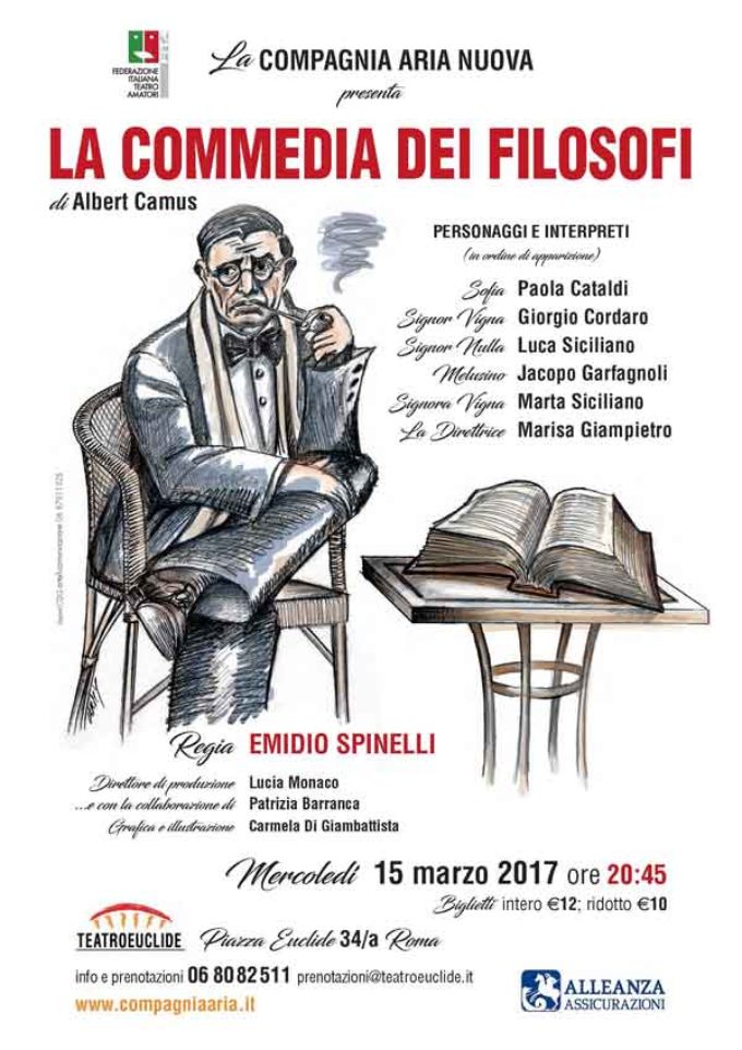 La commedia dei filosofi di Albert Camus – Teatro Euclide
