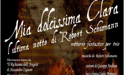Ariccia, Teatro Com. G.L. Bernini – Mia dolcissima Clara Teatro Com. G.L. Bernini