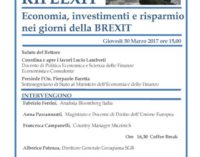 Riflexit. Economie, Investimenti, Risparmio Nei Giorni Della Brexit