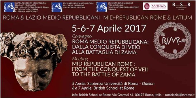 Convegno Roma & Lazio Repubblicani. Roma Medio Repubblicana: dalla conquista di Veio alla battaglia di Zama