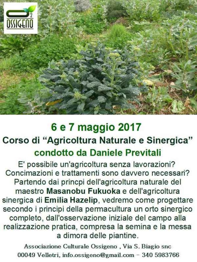 Velletri – Corso di “Agricoltura Naturale e Sinergica”