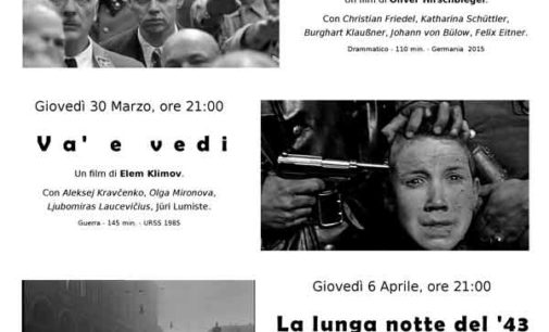 “Resistenze indotte” – ciclo di film al Centro Sociale IPO’ di Marino
