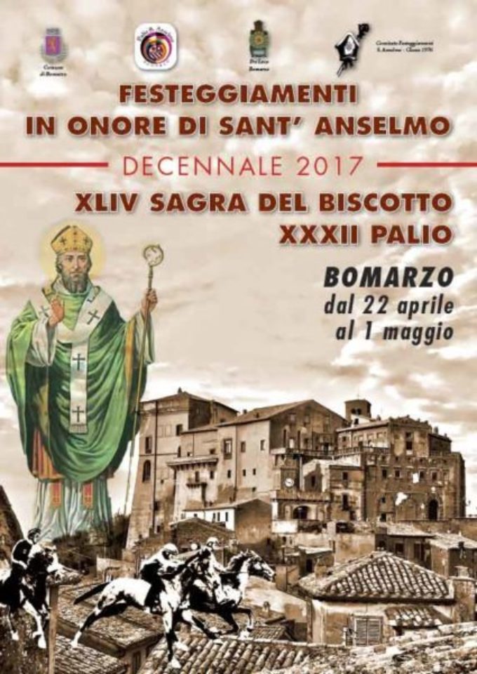 Palio di S.Anselmo e Sagra del Biscotto a Bomarzo  23-25 aprile