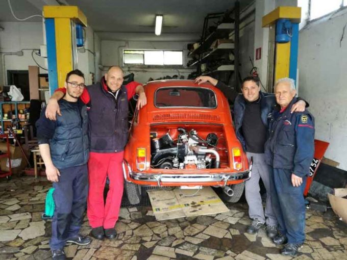 Una vita ad accordare motori Ragonesi Bruno, meccanico a Ciampino