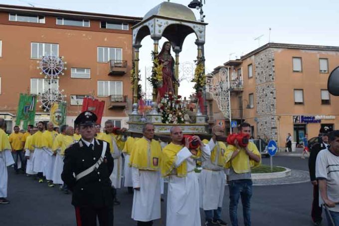 La Comunità di Lariano ha festeggiato la Santa Patrona Eurosia
