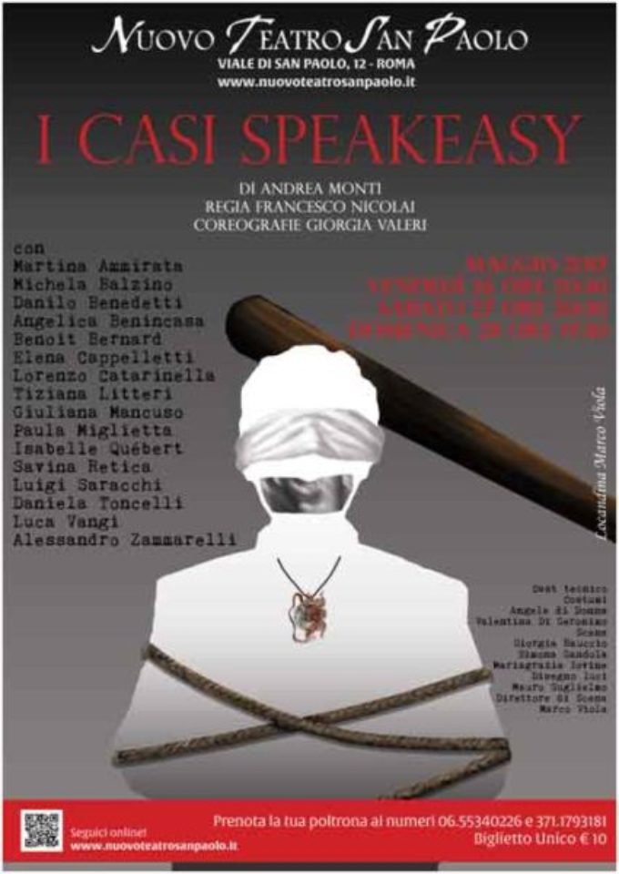 Nuovo Teatro San Paolo – I CASI SPEAKEASY