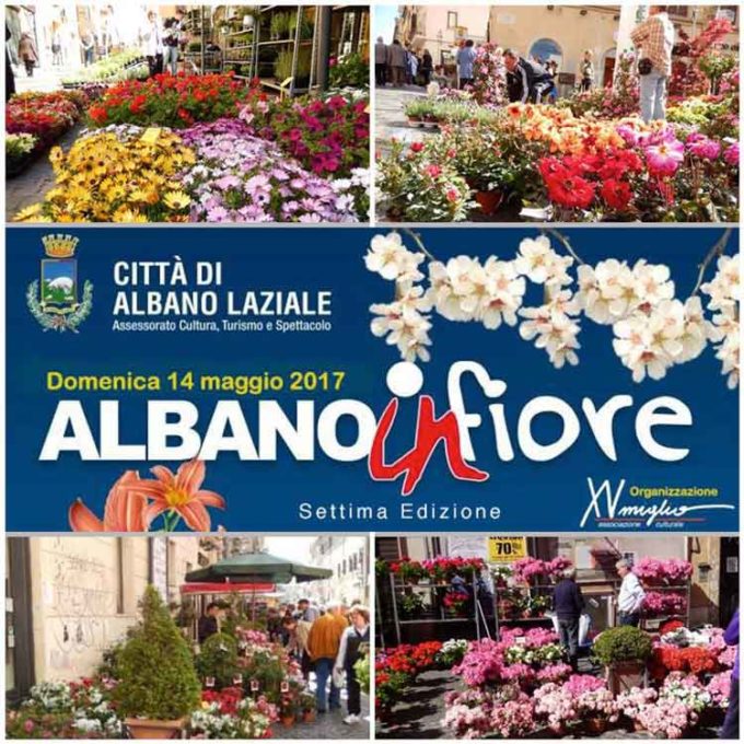 Albano Laziale, 14 maggio VII edizione di “Albano…InFiore”