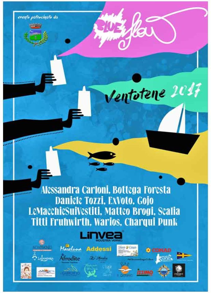 Blue Flow 2017 “La streetart incontra il mare”