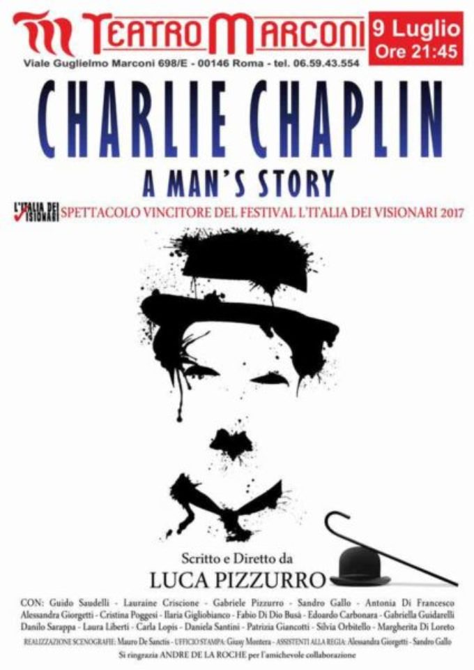 Teatro Marconi – “Charlie Chaplin – a man’s story”