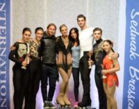 Asd Frascati Skating Club (pattinaggio), show a Trieste: Lucaroni, fratelli Neri e Coltella sul podio