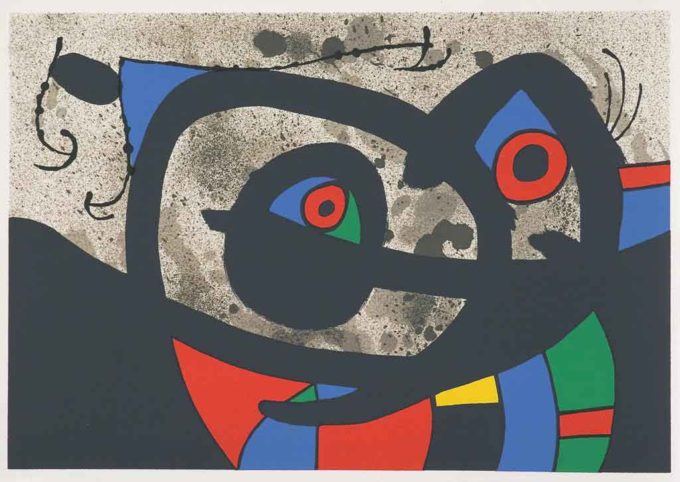 Recanati – Miró  “Le lézard aux plumes d’or”