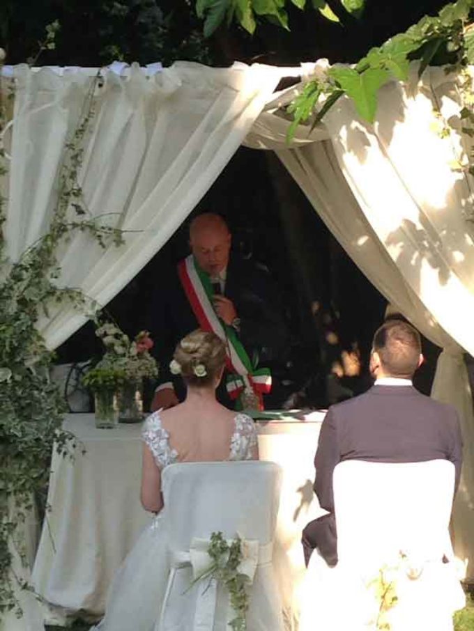 Marino – Celebrato Il Primo Matrimonio Civile a Villa Pocci