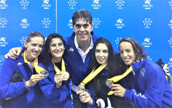 Frascati Scherma, ancora medaglie: De Costanzo e Palumbo oro a squadre alle Universiadi