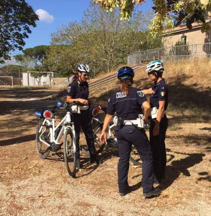 Ciampino. Nuove biciclette a pedalata assistita per la polizia locale