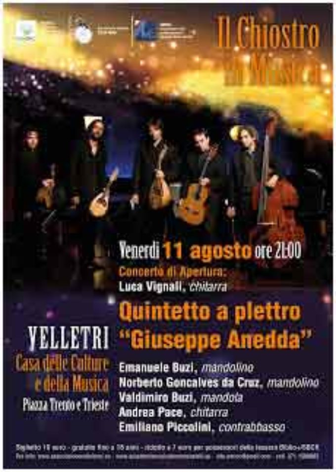 Velletri – straordinari concerti nella Casa delle Culture e della Musica