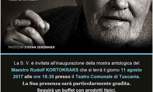 Omaggio a Rudolf Kortokraks, a Tuscania dal 12 agosto.