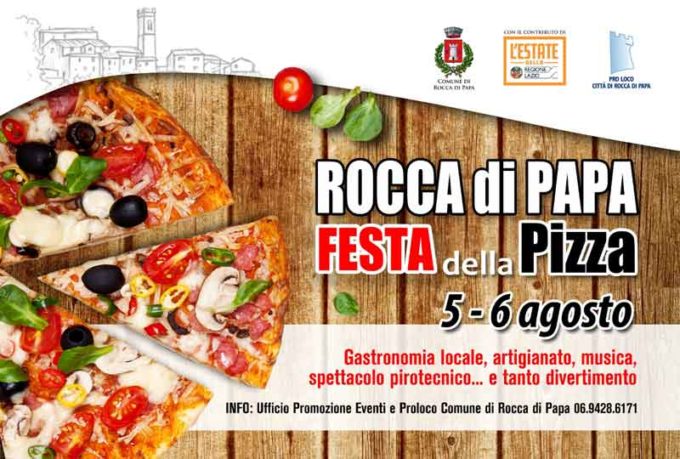 Festa della Pizza di Rocca di Papa – 5 e 6 agosto