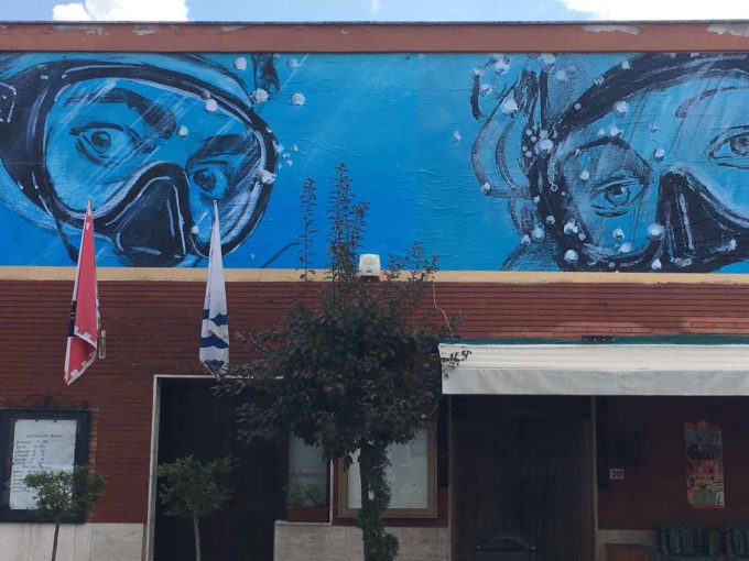 Monteriggioni: a Castellina Scalo la più grande opera di Street Art firmata da BLUB