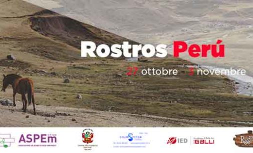Rostros Perú Un progetto per l’integrazione e per la conoscenza e …